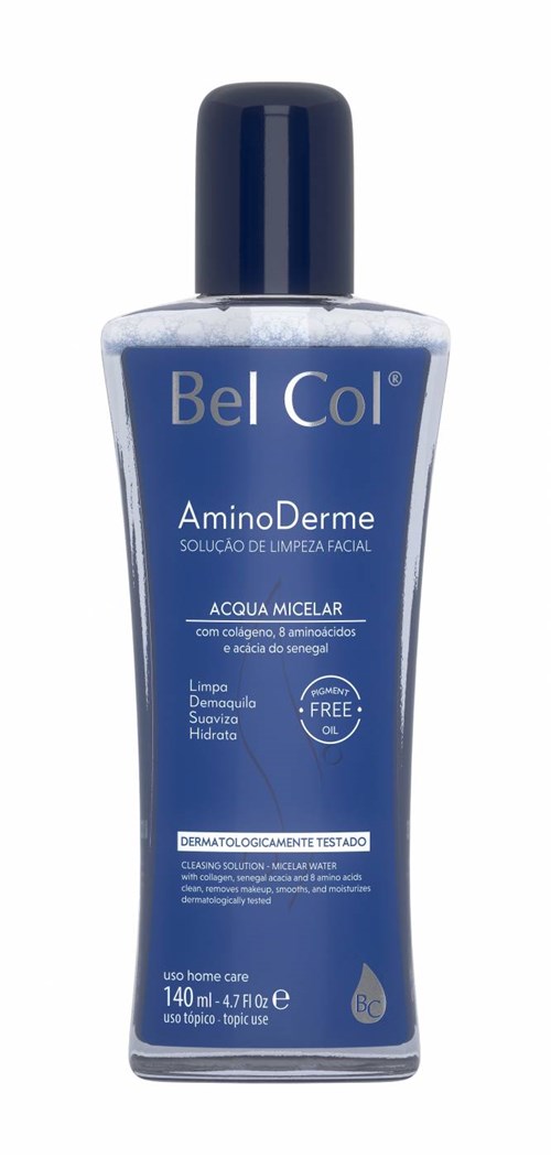 Bel Col - Aminoderme Acqua Micelar Solucao de Limpeza 140ml