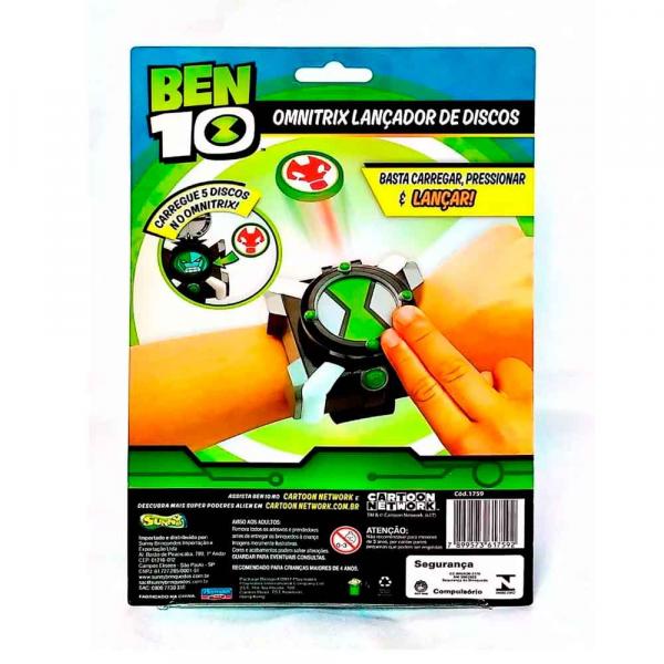 Ben 10 Ominitrix Lançador - Sunny