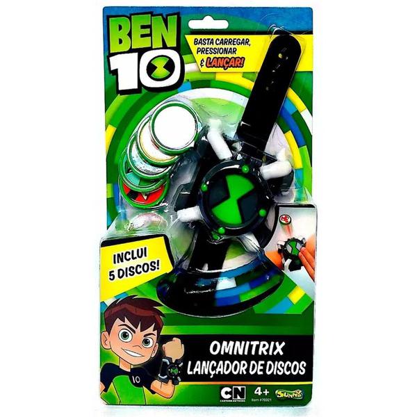 Ben 10 Omnitrix Lançador de Discos Sunny