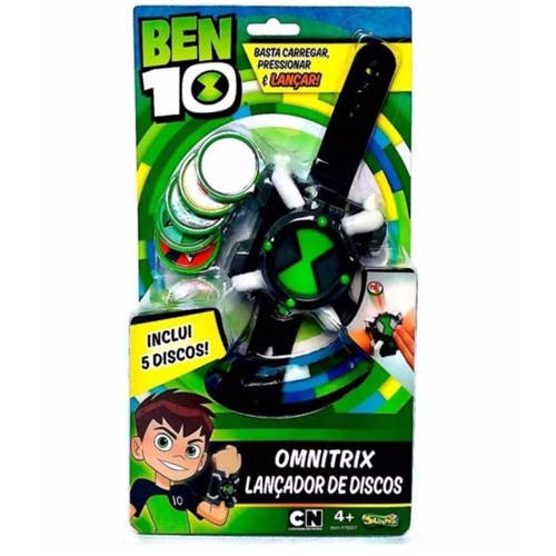 Ben 10 Omnitrix Lançador de Discos - Sunny