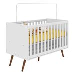 Berço Mini Cama - Qmovi Retro 2857 Branco