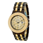 BeWell elegante relógio de madeira moda Quartz Super Fino Relógio de pulso para homens e mulheres presente de aniversário Festival