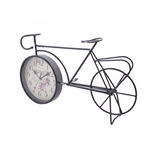 Bicicleta com Relógio - Preta - 38 Cm
