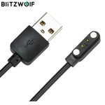 Cabo de relógio de carregamento magnético blitzwolf para bw-hl1 smart watch usb relógio carregador pulseira substituição de alta qualidade