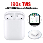 I90s TWS 1: 1 PK w1 h1 Chip sem fio fone de ouvido Bluetooth Fones de ouvido Earbuds