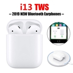 I13 TWS 1: 1 réplica separado Use sem fio fone de ouvido QI de carregamento sem fio Headset