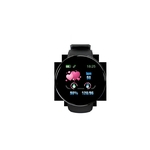 Bluetooth relógio inteligente Homens Blood Pressure Rodada Smartwatch Women Watch impermeável Sport Tracker para Android iOS
