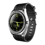 Bluetooth relógio inteligente V5 Com Câmera Facebook Whatsapp Twitter sincronização SMS Homens Smartwatch Suporte SIM TF para iOS Android