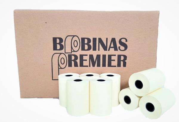 Bobina Térmica 57x22 - 30 Rolos Amarelabobinas Premier