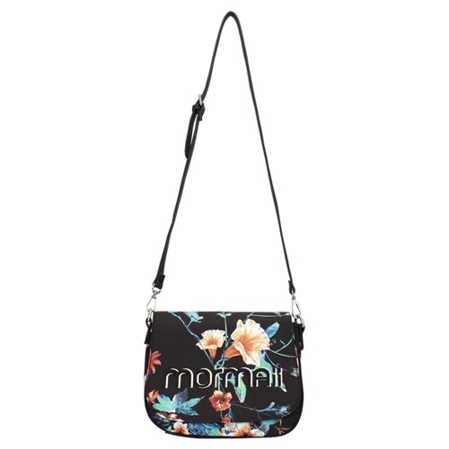 Bolsa Mormaii Crossdoby Nylon Floral / Pretoazul / M