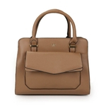 Bolsa Tote Bag C/ Alça Transv Gio Antonelli GIO3804 Taupe