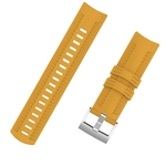 Borracha de silicone inteligente Intelligent relógio de pulso banda Pulseira para Suunto 9 (amarelo)