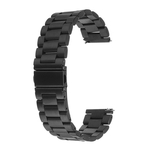 Bracelete de pulso de pulseira de substituição de pulseira de relógio de aço inoxidável para Fitbit Versa (cor: preto, ouro, prata, ouro rosa)