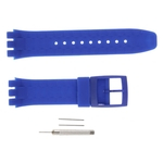 Bracelete De Relógio Impermeável De Silicone De 21 Mm Substituída Por Conjunto De Ferramentas Azul Marinho