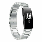 Bracelete De Relógio Inteligente De Pulseira De Aço Inoxidável De Substituição Para Fitbit Inspire HR
