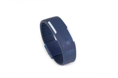 Pulseira Magnética Azul Marinho com Infravermelho Longo e Neodímio Unissex Dor Saúde Equilibrio - Raionah