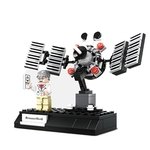 Série Aerospace Montado Building Blocks Lançamento De Rocket Rover Toy Satélite Lunar