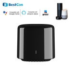 BroadLink RM4C Mini IR Feijão Preto Universal WIFI Controlador Remoto Receptor Infravermelho Temporizador de Controle de Aplicativo Compatível com Alexa Controle de Voz