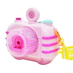 Bubble Camera Electric Bubble Making Machine Automatic Camera Shape Bubble Blower for Children Light and Music Camera Toys