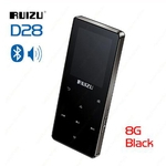 Built-in RUIZU D28 portátil Bluetooth MP3 Player Speaker Suporte FM Recorder E-Book relógio pedômetro