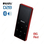 Built-in RUIZU D28 portátil Bluetooth MP3 Player Speaker Suporte FM Recorder E-Book relógio pedômetro