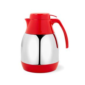 Bule Térmico Brinox com Gatilho e Alça em Polipropileno 700 Ml - Vermelho