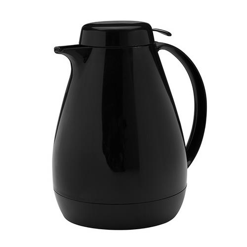 Bule Térmico com Gatilho Acrílico 700ml Preto