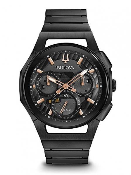 Bulova Mens Curv Bracelet - 98A207