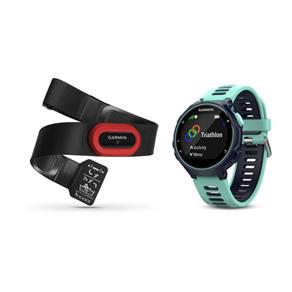 Bundle Forerunner 735Xt - Azul e Verde - Smartwatch Gps Multiesporte + Cinta Hrm-Run