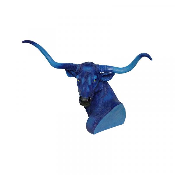 Busto de Touro Blue Design - Goods Br