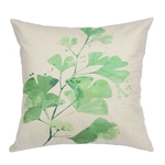 BZ007 Altra-Soft almofada de linho Printed Pillow escritório fronha fronha