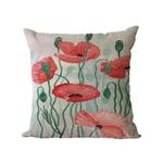 BZ080 Altra-Soft almofada de linho Printed Pillow escritório fronha fronha