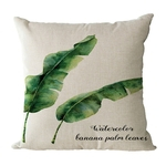 BZ103 Altra-Soft almofada de linho Printed Pillow escritório fronha fronha