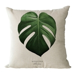 BZ104 Altra-Soft almofada de linho Printed Pillow escritório fronha fronha