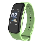 C1Plus Pulseira Fitness inteligente de ecrã a cores Tracker Smart Band Sport