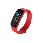 C1Plus Pulseira inteligente de ecrã a cores de 0,96 polegadas Fitness Tracker