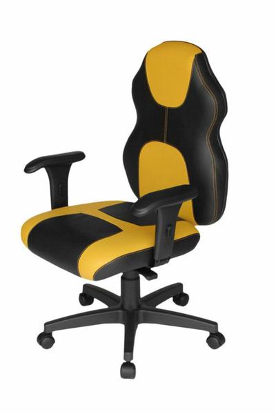 Cadeira Gamer Base Giratória com Braço Linha Gamer Racing - Design Office