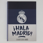 Caderno Foroni Real Madrid 10 Matérias Marinho e Branco