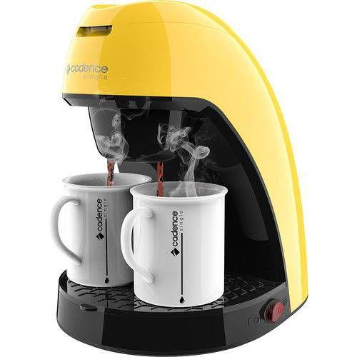 Cafeteira Cadence Single Amarela 127V CAF214