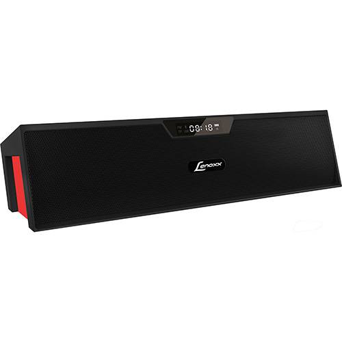 Caixa Acústica Portátil Lenoxx com Rádio FM MP3 Bluetooth 5W Preto