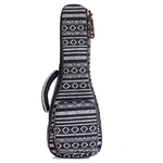 Caixa clássica da guitarra da música vocal bolsa para compra 21 23 26 Inch Ukulele Bag duplo Ombro guitarra Nacional Estilo Correias Caso Moda Caso Ukulele Acessórios