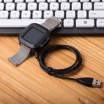 Caixa De Cabo De Substituição De Cabo De Dock De Dados De Carregamento USB Para Fitbit Versa Smart Watch