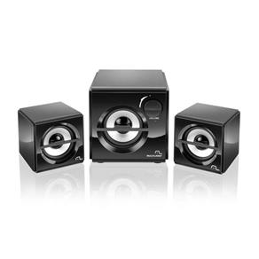 Caixa de Som 2.1 10w Rms Preto Subwoofer Box USB Multilaser - Bivolt