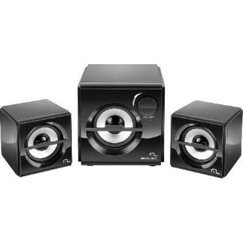 Caixa de Som 2.1 10w Rms Preto Subwoofer Box Usb - Sp081