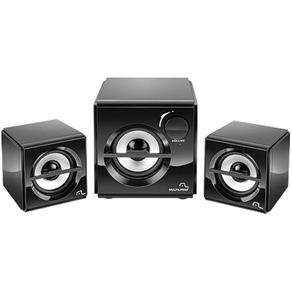 Caixa de Som 2.1 10W Rms Preto Subwoofer Box Usb - Sp081