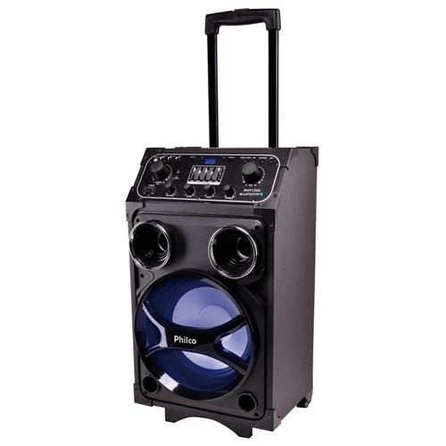 Caixa de Som Acústica Multiuso PHT1500 Philco com Bluetooth, 2 Entradas USB e Microfone Sem Fio - 15