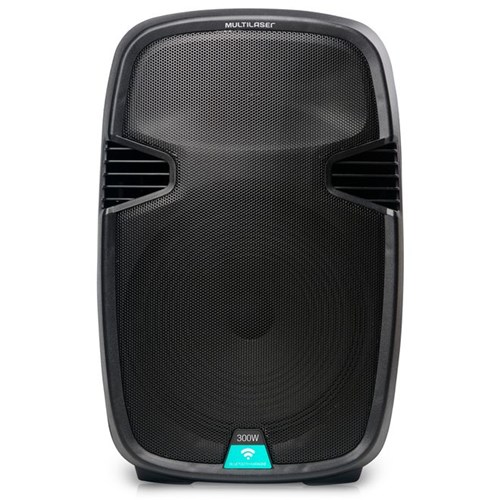 Caixa de Som Amplificadora 300w RMS Preta SP220 Multilaser