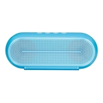 Caixa de som bluetooth FM / USB / SD multimídia MACARON AZUL