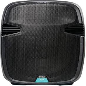 Caixa de Som Multiuso Amplificada USB/SD/Fm/Bt com Microfone 15 ""300W Rms com Bateria Interna Sp220