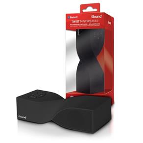 Caixa de Som Portatil Isound Twist Mini Bluetooth Preto Isound